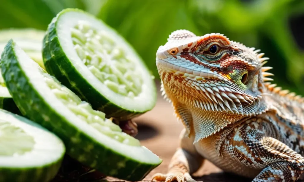 Bearded Dragons and Cucumbers: Nutritional Value and Safe Consumption